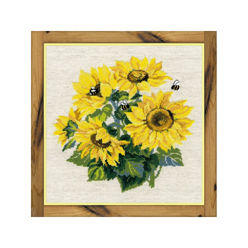 Kit de broderie Tournesols Kit de broderie Tournesols