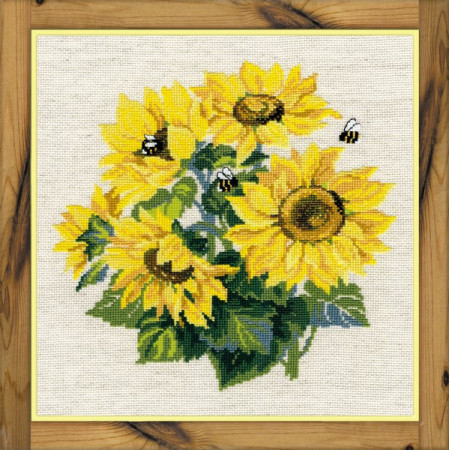 Riolis Embroidery kit Sunflowers