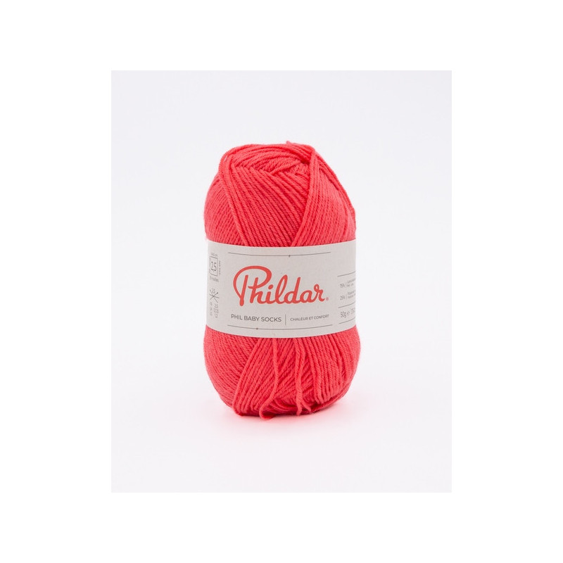 Phil Baby + Socks Rose Corail Phil Baby + Socks Rose Corail