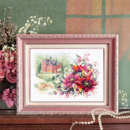 Embroidery kit The Old Manor
