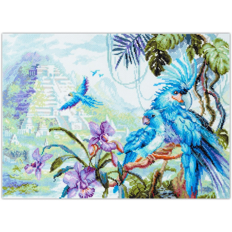 Embroidery kit Lost World Embroidery kit Lost World