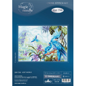 Kit de broderie Monde perdu