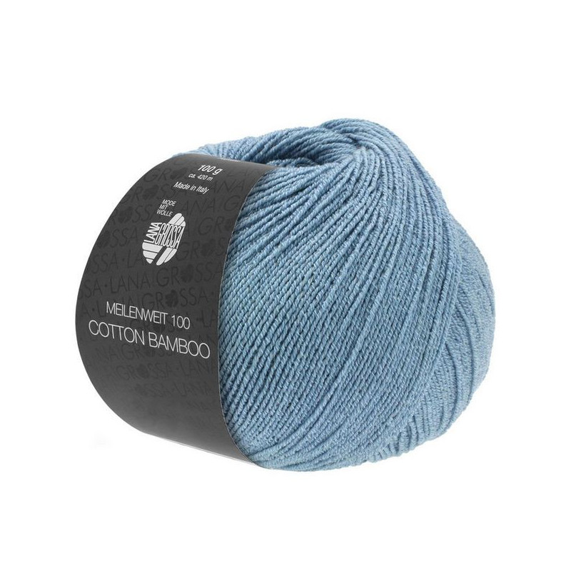 Lana Grossa Meilenweit 100 cotton bamboo 12