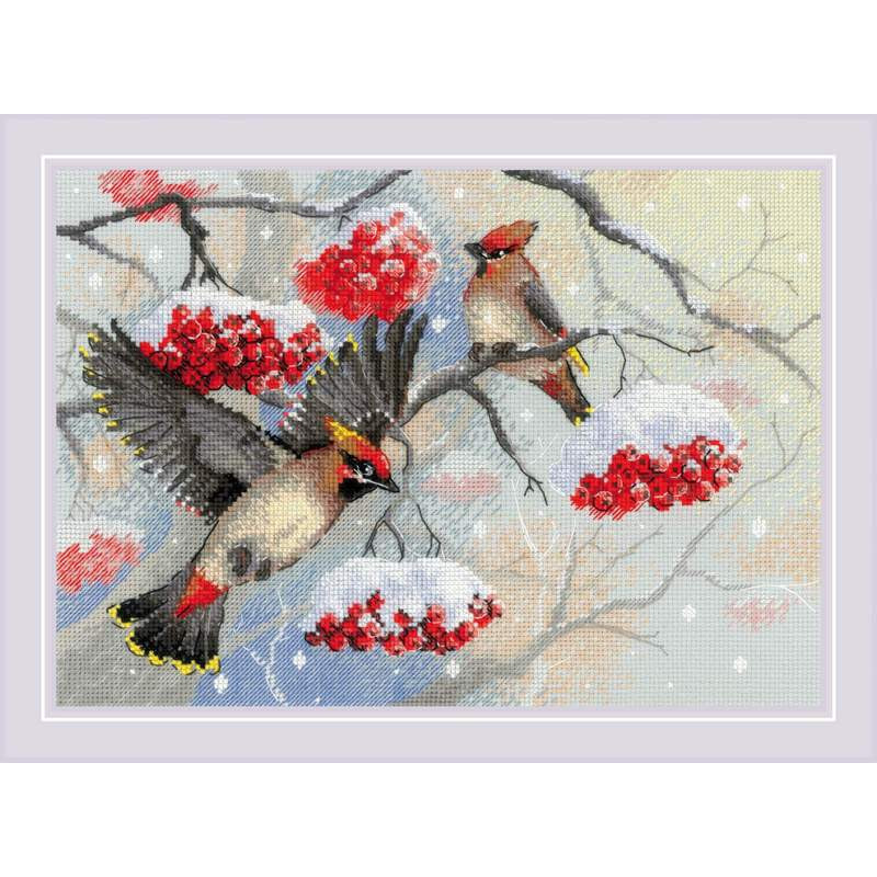 Embroidery kit Winter Whispers Embroidery kit Winter Whispers