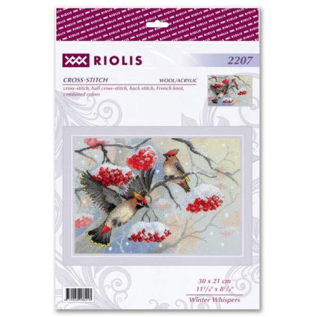 Embroidery kit Winter Whispers