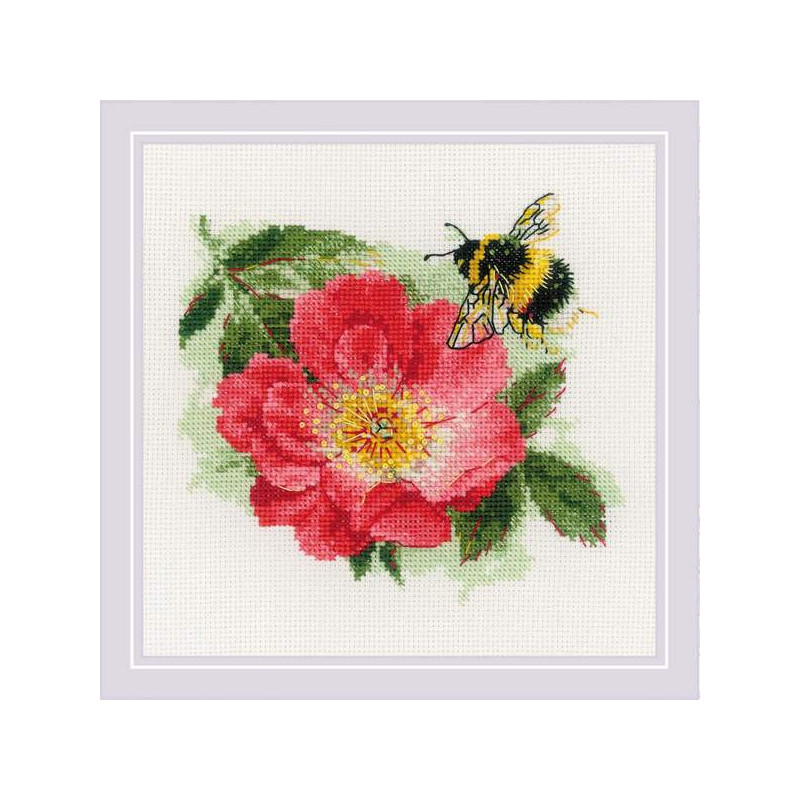 Borduurpakket Harige hommel