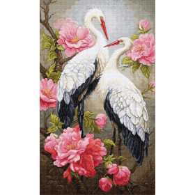 Luca-S Kit de broderie Les invités du printemps
