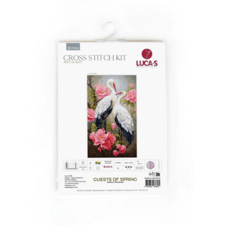 Embroidery kit Guests of Spring