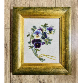 Riolis Kit de broderie Bouquet de pensées 2