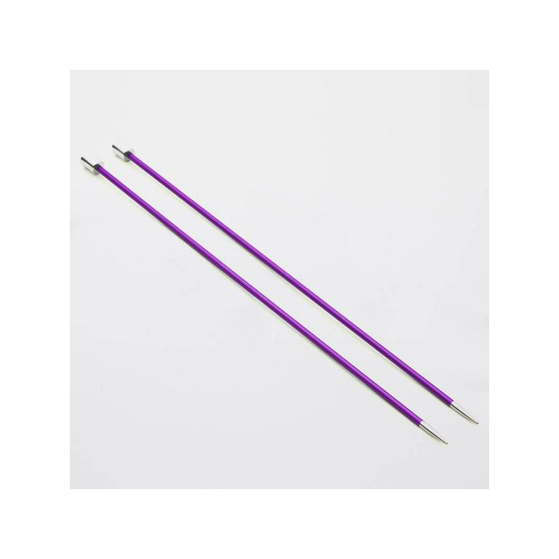 Knitpro Zing single pointed needles 30 cm - 4,5 mm Knitpro Zing single pointed needles 30 cm - 4,5 mm