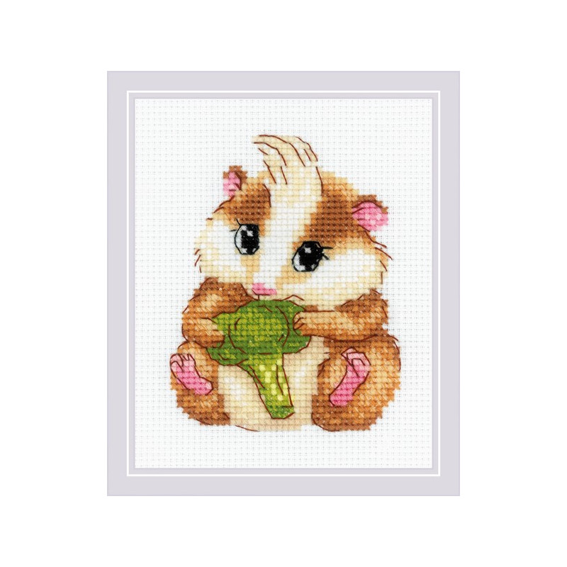 Embroidery kit Cute Hamster Embroidery kit Cute Hamster