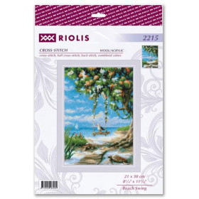 Riolis Embroidery kit Beach swing