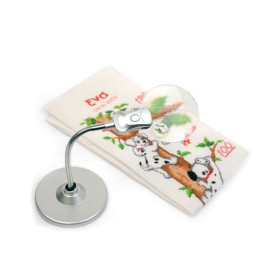 Magnifying desk lamp