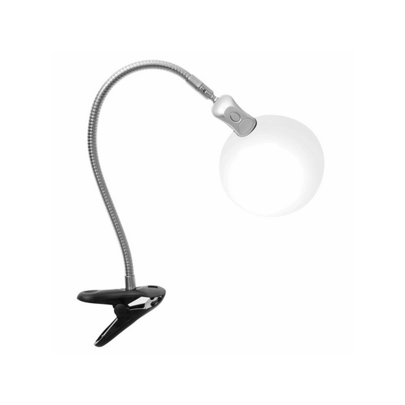 Loeplamp met klem Loeplamp met klem