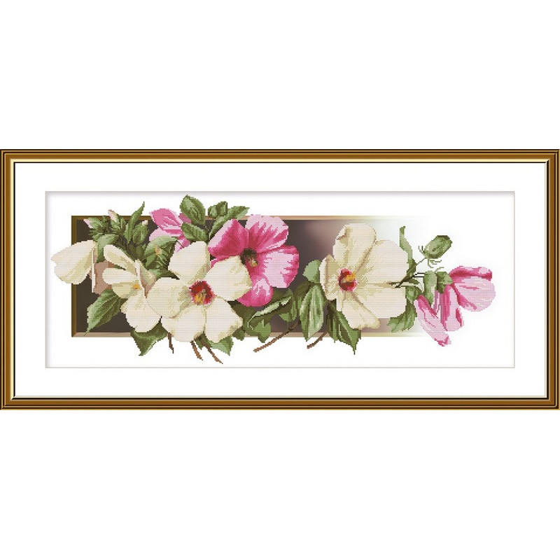 Kit de broderie Hibiscus Kit de broderie Hibiscus