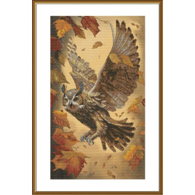 Embroidery kit Autumn flight