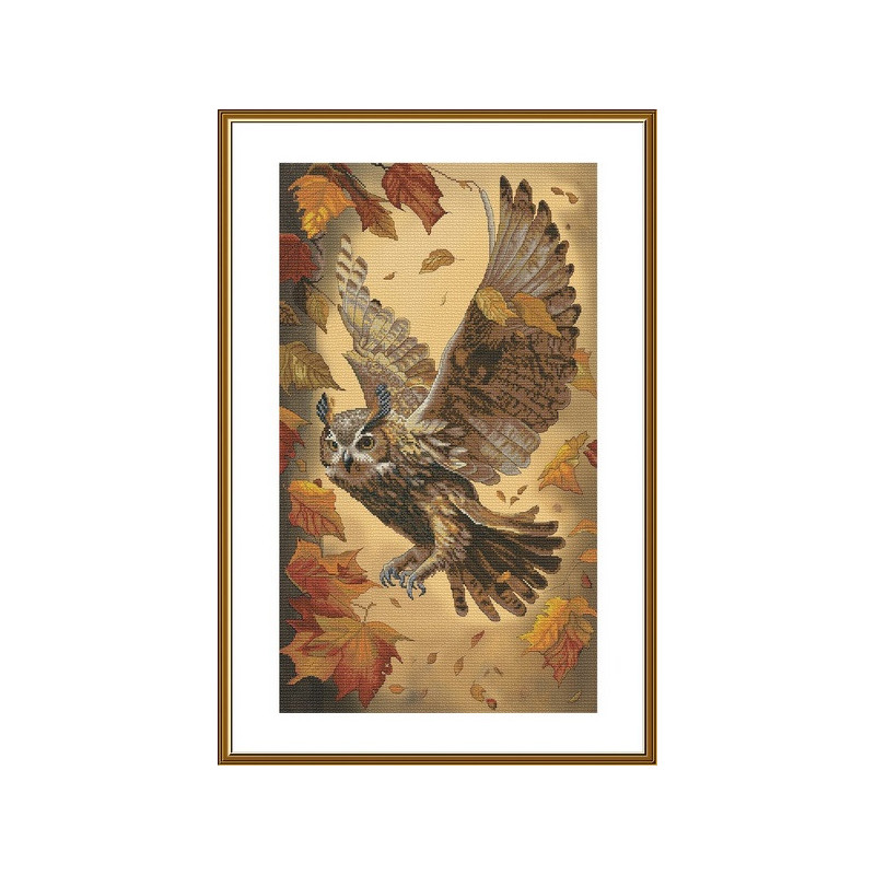 Borduurpakket Herfst vlucht Borduurpakket Herfst vlucht