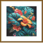 Kit de broderie Exotique