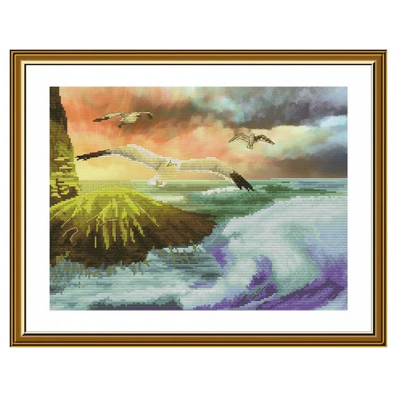 Embroidery kit The light of the morning dawn Embroidery kit The light of the morning dawn