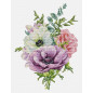 Kit de broderie Anémones Kit de broderie Anémones
