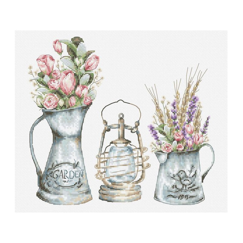 Kit de broderie Lampe Kit de broderie Lampe