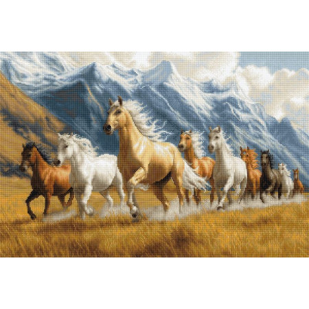 Embroidery kit Free Spirit