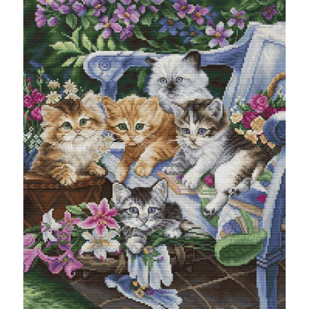 Kit de broderie Copains de jardinage parfaits