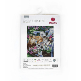 Luca-S Kit de broderie Copains de jardinage parfaits