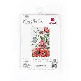 Luca-S Embroidery kit The Field Poppies
