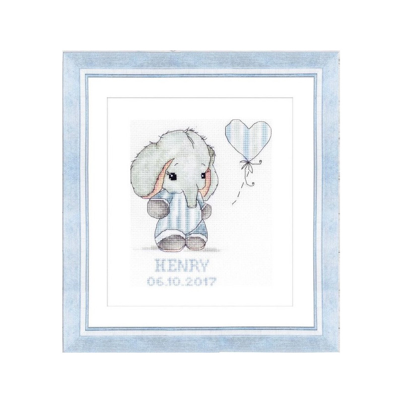 Kit de broderie Bébé garçon R02 Kit de broderie Bébé garçon R02