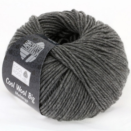 Cool Wool Big Mélange Dunkelgrau 0617
