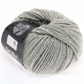 Lana Grossa Cool Wool Mélange Lichtgrijs gemeleerd 0443
