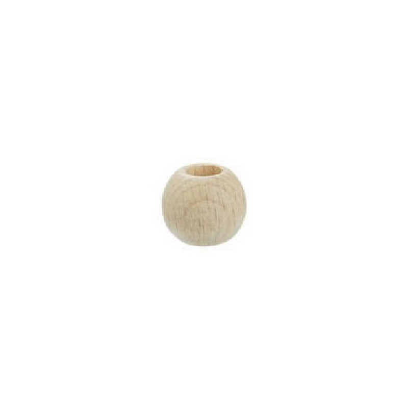 Macramé beads 15 mm wood Macramé beads 15 mm wood