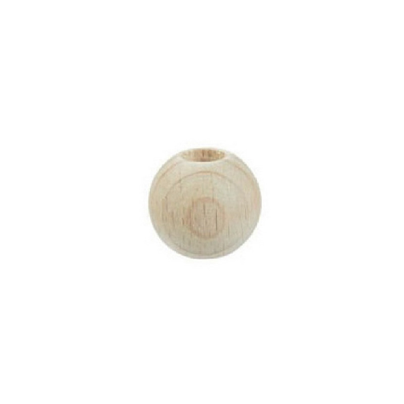 Macramé beads 20 mm wood Macramé beads 20 mm wood