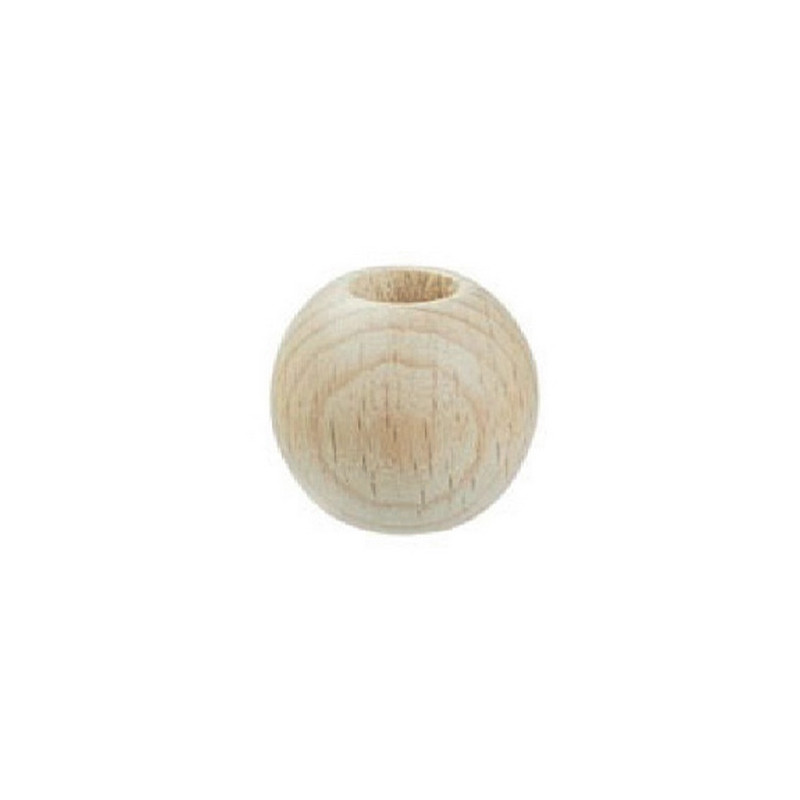Houten macramé kralen 25 mm Houten macramé kralen 25 mm