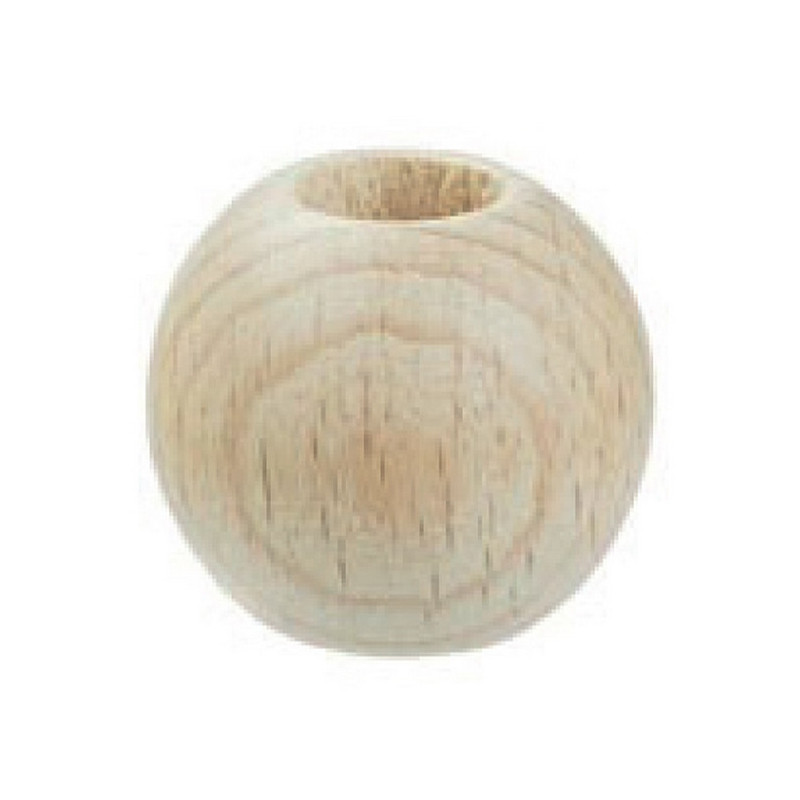 Perles de macramé en bois 40 mm Perles de macramé en bois 40 mm
