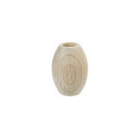 Makramee perlen Oval 14 x 21 mm 40 mm holz