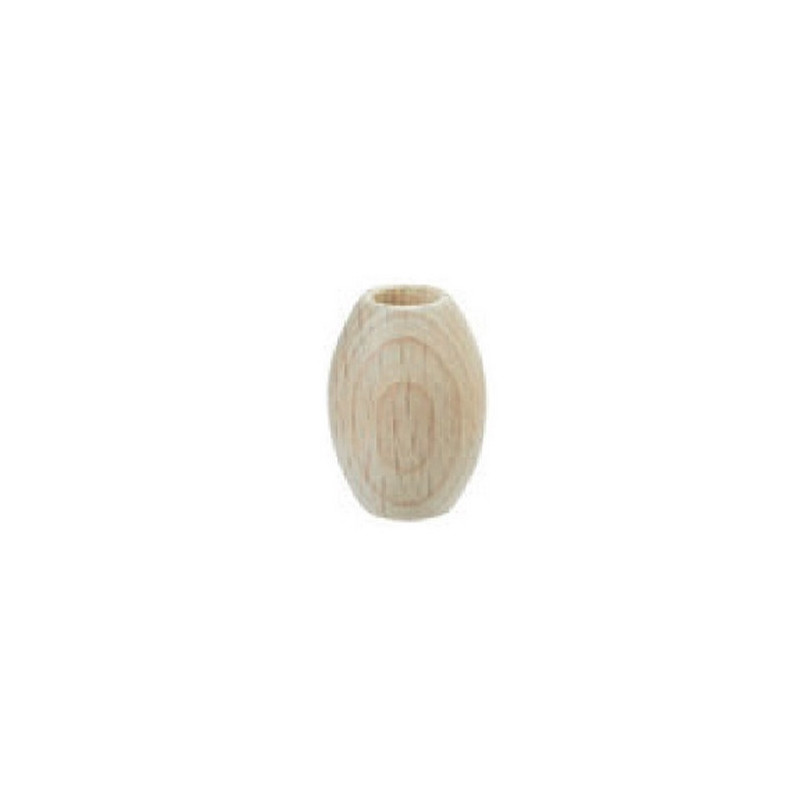 Perles de macramé en bois ovale 14 x 21 mm Perles de macramé en bois ovale 14 x 21 mm