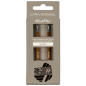 Lana Grossa Vario Rainbow kort rondbreinaald punten 3,5 mm Lana Grossa Vario Rainbow kort rondbreinaald punten 3,5 mm