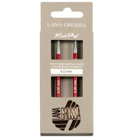 Lana Grossa Lana Grossa Vario Rainbow kort rondbreinaald punten
