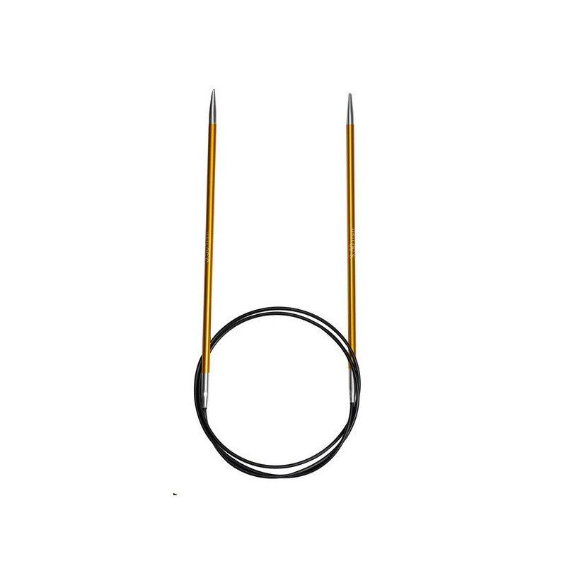 Lana Grossa Rainbow Aiguille circulaire 3 mm longueur 40 cm Lana Grossa Rainbow Aiguille circulaire 3 mm longueur 40 cm