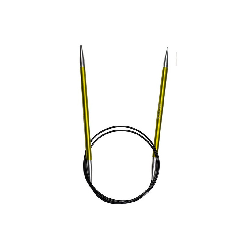 Rainbow rondbreinaald 5,5 mm lengte 40 cm Rainbow rondbreinaald 5,5 mm lengte 40 cm