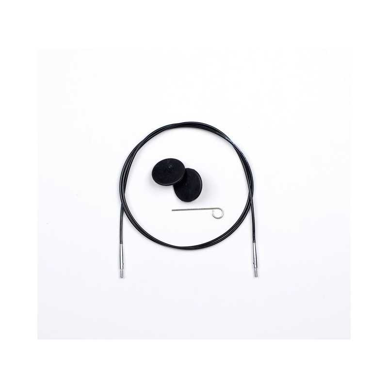 Lana Grossa 360° draaibare kabel 80 cm Lana Grossa 360° draaibare kabel 80 cm
