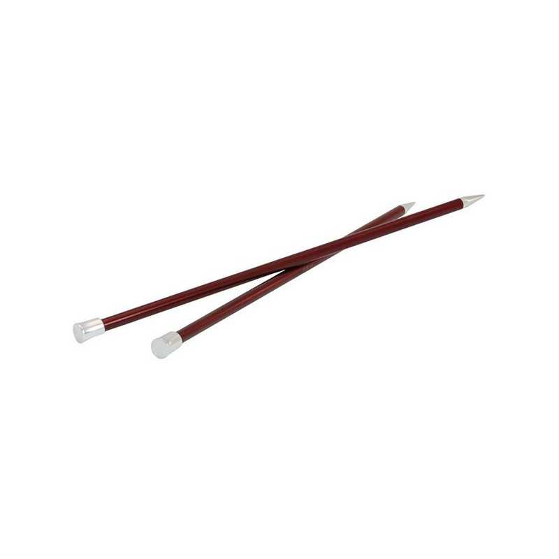 Lana Grossa Rainbow single pointed needles 40 cm - 10 mm Lana Grossa Rainbow single pointed needles 40 cm - 10 mm