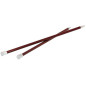 Lana Grossa Rainbow single pointed needles 40 cm - 10 mm Lana Grossa Rainbow single pointed needles 40 cm - 10 mm