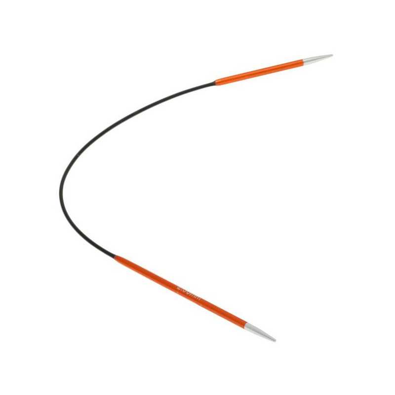 Rainbow asymetric circular needle 2,5 mm Rainbow asymetric circular needle 2,5 mm