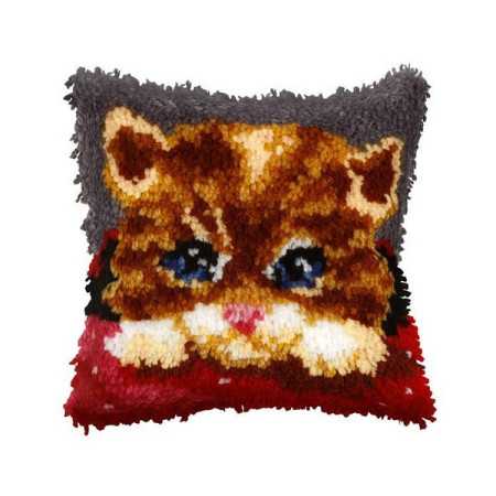 Knüpfkissenpackung Katze nr 4056