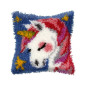 Latch hook cushion kit unicorn nr 4080 Latch hook cushion kit unicorn nr 4080