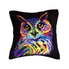 Cross stitch cushion kit Owl 99067