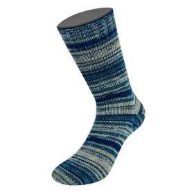 Lana Grossa Meilenweit 100 Denim Mix Blue 4606
